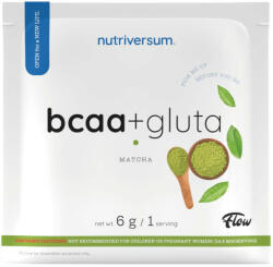  BCAA + GLUTA - 6 g - matcha - Nutriversum (FL-0024)
