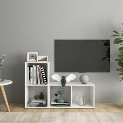 vidaXL 2 db fehér forgácslap TV-szekrény 72 x 35 x 36, 5 cm (3079943)