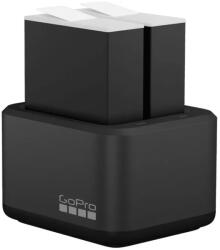 GoPro - incarcator dublu pentru acumulatori Go Pro si set 2 baterii Dual Battery Charger + Enduro (ADDBD-211-EU) - trisport