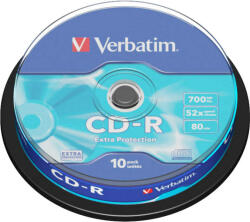 Verbatim CD-R Verbatim, 52x, 700 MB, 10 bucati/spindle (VB010104)