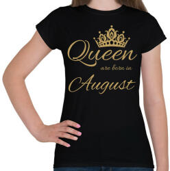 printfashion Queen - Női póló - Fekete (4643835)