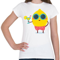 printfashion Nyár - Női póló - Fehér (5153192)