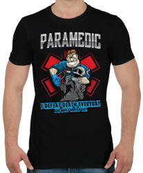 printfashion Paramedic - Férfi póló - Fekete (449065)