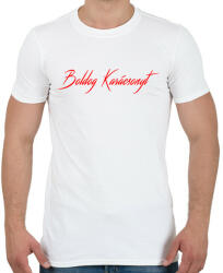 printfashion Boldog Karácsonyt - Férfi póló - Fehér (11126468)