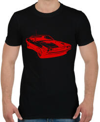 printfashion autó - Férfi póló - Fekete (11651373)