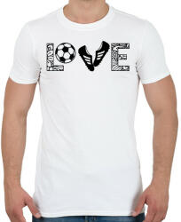 printfashion Love - Férfi póló - Fehér (4960716)