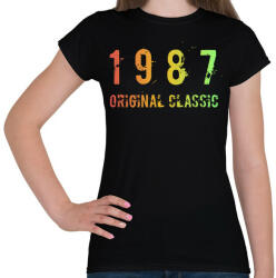 printfashion 1987 - Női póló - Fekete (4564486)