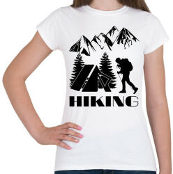 printfashion túrázás - Női póló - Fehér (4617357)