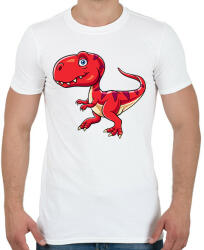 printfashion dino - Férfi póló - Fehér (15332537)