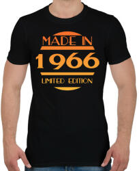 printfashion 1966 - Férfi póló - Fekete (12770319)