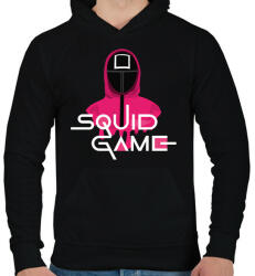printfashion Squid Game - Férfi kapucnis pulóver - Fekete (5444917)