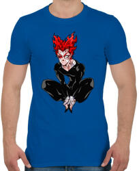 printfashion One Punch Man - Férfi póló - Királykék (2273002)