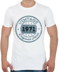 printfashion 1971 - Férfi póló - Fehér (12159538)