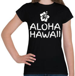 printfashion Hawaii - Női póló - Fekete (5010568)