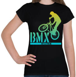 printfashion Bmx - Női póló - Fekete (4233400)