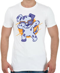 printfashion Dalmata - Férfi póló - Fehér (13023087)