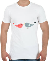 printfashion Szeretet - Férfi póló - Fehér (5164584)
