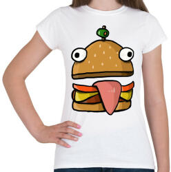 printfashion Durr burger - Fortnite - Női póló - Fehér (3995319)