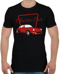 printfashion Classic Car - Férfi póló - Fekete (5014930)