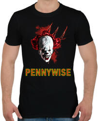 printfashion PENNYWISE - Férfi póló - Fekete (1472542)