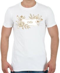 printfashion Csilla - Férfi póló - Fehér (2805595)