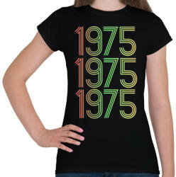 printfashion 1975 - Női póló - Fekete (4274476)