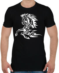 printfashion horse - Férfi póló - Fekete (5165919)
