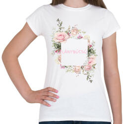 printfashion Lánybúcsú - Női póló - Fehér (5321456)
