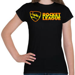 printfashion Rocket League - Női póló - Fekete (2835387)