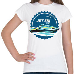 printfashion Jetski - Női póló - Fehér (1084907)