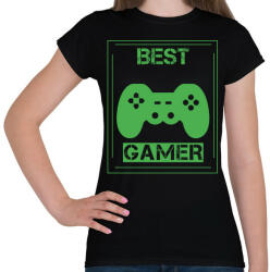 printfashion Gamer - Női póló - Fekete (4229175)