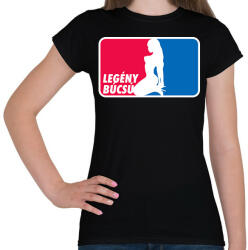 printfashion Legénybúcsú - Női póló - Fekete (2677524)