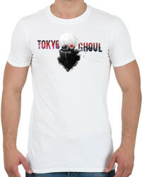 printfashion Tokyo Ghoul - Férfi póló - Fehér (2691229)