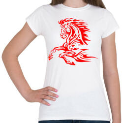 printfashion horse - Női póló - Fehér (5166056)
