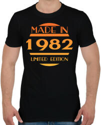 printfashion 1982 - Férfi póló - Fekete (12778748)