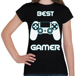 printfashion Gamer - Női póló - Fekete (4229173)
