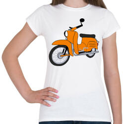 printfashion Simson schwalbe - Női póló - Fehér (2933975)