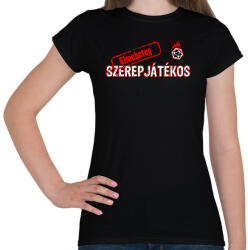 printfashion Elmebeteg szerepjátékos - Női póló - Fekete (2658881)
