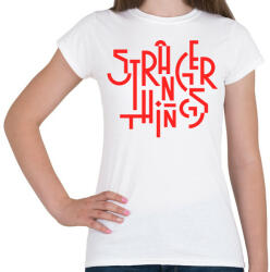 printfashion Stranger Things - Női póló - Fehér (2315828)