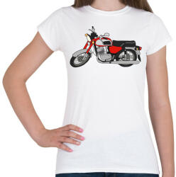 printfashion Jawa 350 - Női póló - Fehér (5099159)