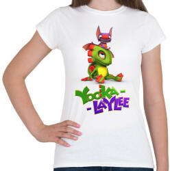 printfashion Yooka Laylee - Női póló - Fehér (3735845)