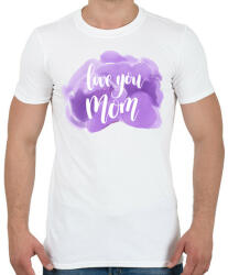 printfashion Szeretlek Anya - Férfi póló - Fehér (403239)