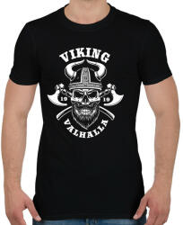 printfashion viking - Férfi póló - Fekete (13740430)