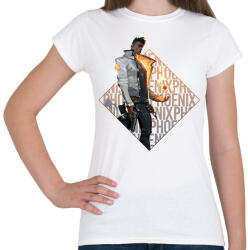 printfashion Valorant Phoenix - Női póló - Fehér (2592337)