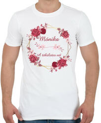 printfashion Mónika - Férfi póló - Fehér (2830490)