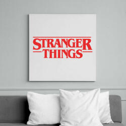 printfashion Stranger Things - Vászonkép - Fehér (6631550)