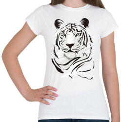 printfashion Tigris - Női póló - Fehér (1020923)