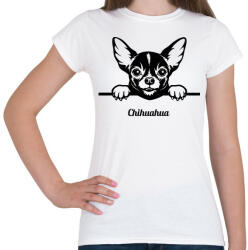 printfashion Chihuahua - Női póló - Fehér (5117279)