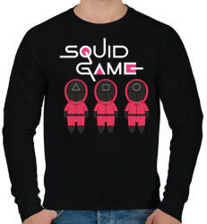 printfashion Squid Game - Férfi pulóver - Fekete (5444892)