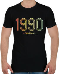 printfashion 1990 - Férfi póló - Fekete (11988721)